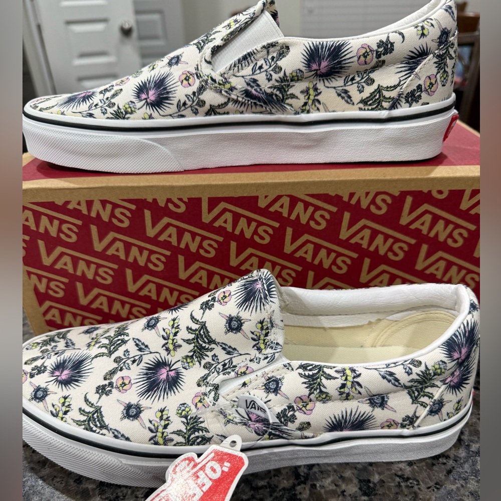 Vans Classic Slip Ons Paradise Floral